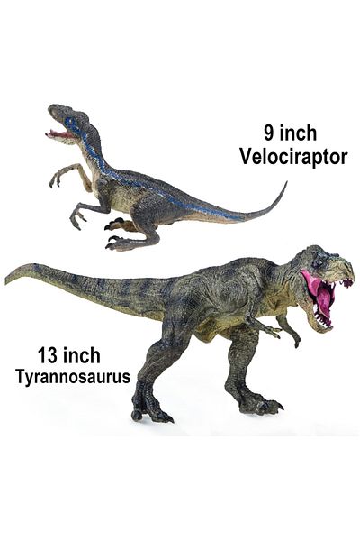 Choice 2PCS Dinosaur Model7 2PCS Jumbo Dinosaur Toy Set, Realistic Dinosaur Toys for Kids - Large Dino Play