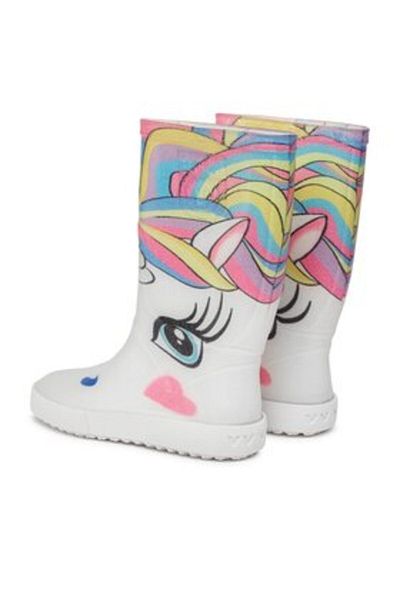 BOATILUS Unisex Child Rubber Boots NAUTIC-VAR.135 white