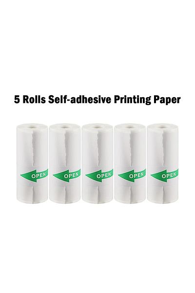 Choice 3pcs Colored Thermal Paper Mini Printing Self-adhesive Label Sticker For Mini Printers Pose Machine