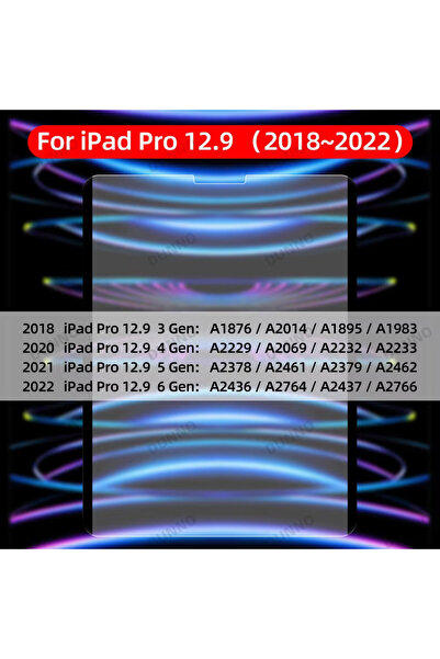 Choice 2018 2022 Pro 12.9 لـ 2024 iPad Air 11 13 M2 Pro 11 13 M4 غشاء مغناطيس...