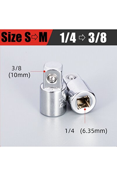 Choice5 من 1-4 إلى 3-8 1/2، 1/4، 3/8 مفتاح ربط سقاطة محول مفتاح ربط سقاطة جلب...