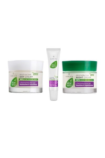 LR Aloe Via Fermented Set Day+Night+Eye Creams