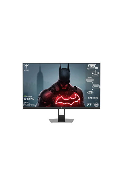 KTC H27t22c 27'' 180 Hz (HDMI DİSPLAYPORT) 2560 X 1440 Freesync Fhd Fast Ips Flat Monitör