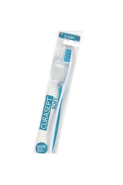 CURASEPT SOFT BLUE MED CLASSSIC TOOTHBRUSH