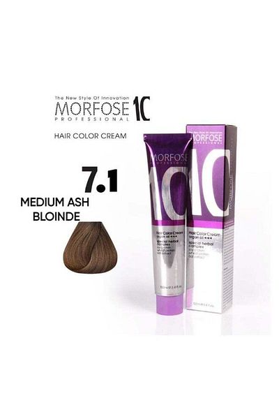 Morfose Morfose 10 Medium Ash Blonde Hair Color Cream