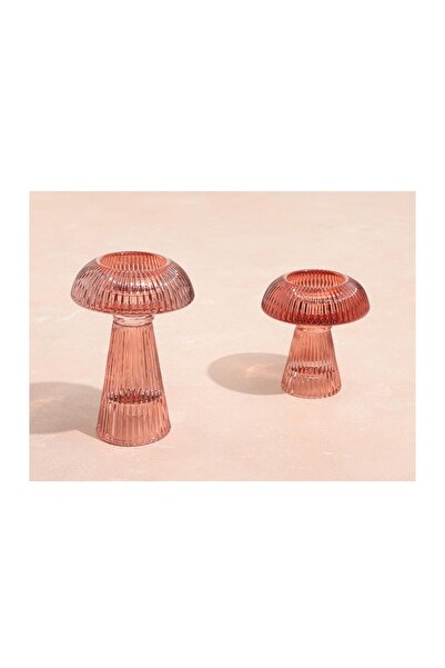 Porland Moraira Mantar Tealight 11 Cm Mumluk Şamdanlık