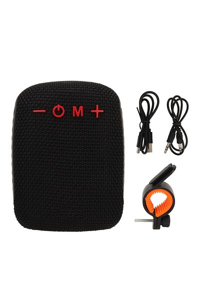 Choice black Cycling Bluetooth Speaker Waterproof Support Memory Card Radio Portable Wireless Speaker with