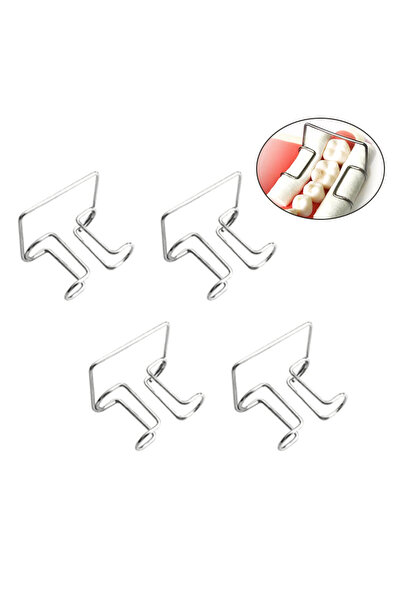 Choice علبة واحدة تحتوي على 4 قطع من مشابك لفافة قطن الطبي، مصنوعة من الفولاذ...