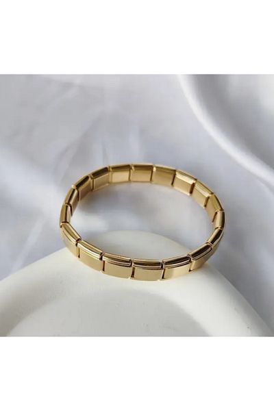 Ervalina Italian Charm Guaranteed Steel Bracelet