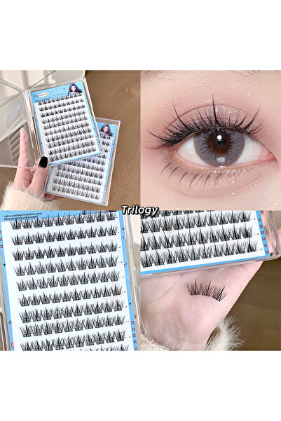 Choice3 GX3010-3 جيجيبير رموش صناعية كبيرة الحجم وخالية من الغراء، بنمط زهرة ...