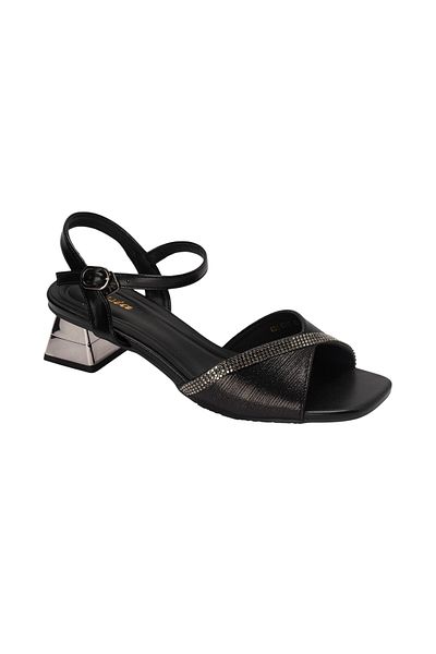 BATA Block Heel Ankle Strap Sandals
