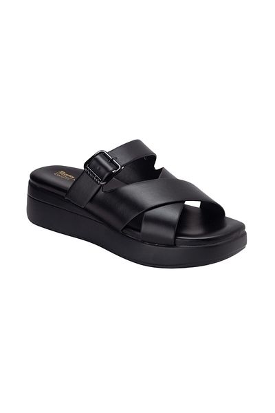 BATA Comfit Platform Slide Sandals