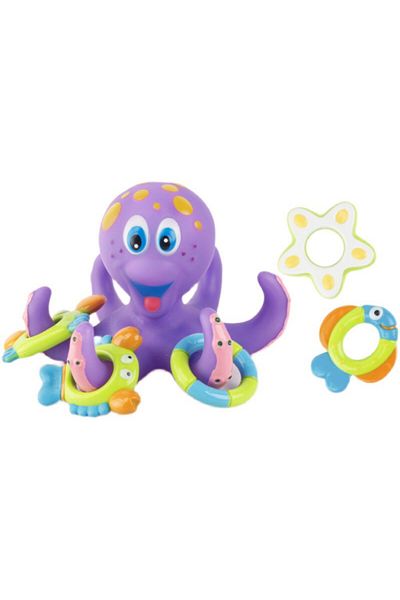 Choice 6800-octopus Baby Bath Toys Play Water Toys Funny Floating Ring Toss Game Bathtub Bathing Pool Educa