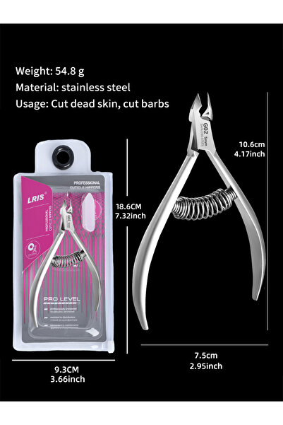 Choice مقص بشرة G02، مقص بشرة أظافر، مزيل أظافر من الفولاذ المقاوم للصدأ، مقص...