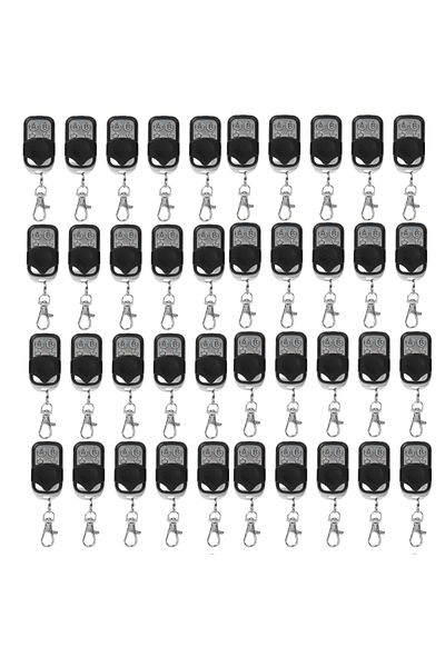 kebidu 40pcs 5-50pcs 433MHz Remote Control Universal Garage Remote 4 Buttons Duplicator Controller Replacem