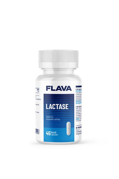 FLAVA lactase - 45 Capsules Tablet