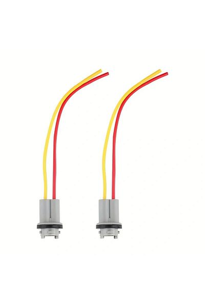 Choice 2 PCS 2PCS Pigtail Wire Female Socket 194 168 T10 PGS Front Rear Turn Signal Light Plug