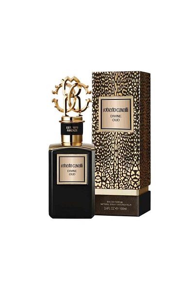 Roberto Cavalli Gold Collection Divine Oud Intense Unisex Eau De Parfum 100ml