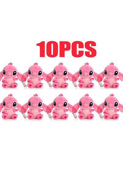 Choice 20cm-b-10pcs Stitch Stuffed Plush Models Cartoon Stuffed Plush Dolls Anime Plush Baby Toys Kawaii Ki