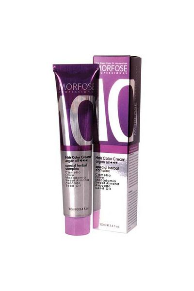 Morfose Morfose Hair Color Cream with Argan Oil - Special Herbal Complex (5.11 Intense Light Ash Brown) 100m