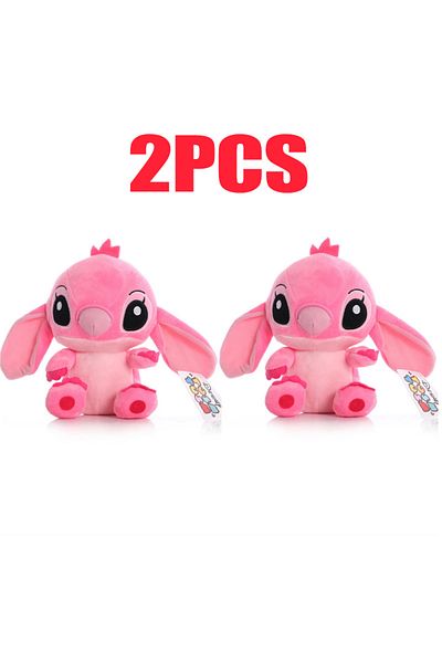 Choice 20cm-b-2pcs Stitch Stuffed Plush Models Cartoon Stuffed Plush Dolls Anime Plush Baby Toys Kawaii Kid