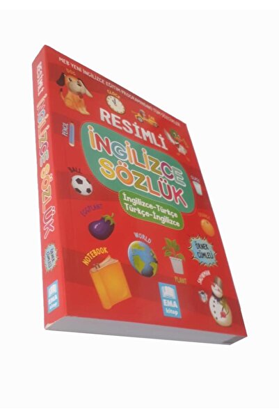 Ema Kitap Resimli İngilizce Sözlük Ema İngilizce Türkçe Renkli Sözlük 14x19 cm 1 Adet 2,3,4 Sınıf