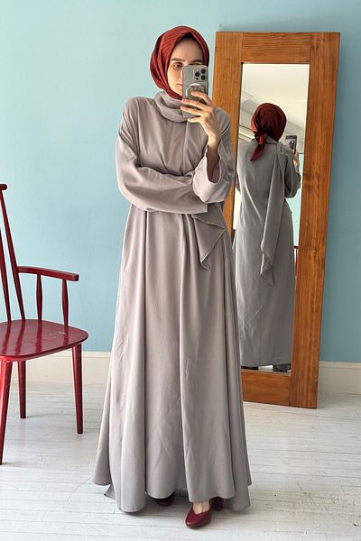 Mevra Gray Smart Tshirt and Pants Combination