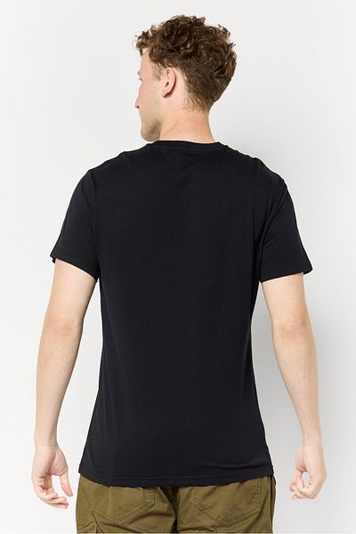 PAUL FRANK Men Regular Fit Crew Neck Short Sleeves Graphic Print T-shirt, Black