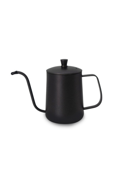 INVEIN ابريق تقطير قهوة V60 ستانلس ستيل 600 مل - غلاية قهوة لموقد الغاز والكهرباء