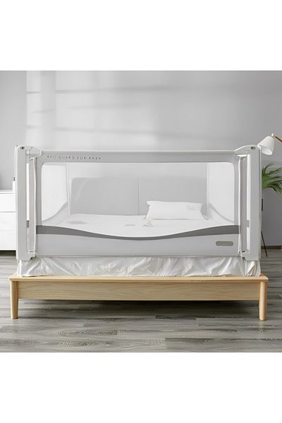 Chock chick Premium Bed Side Protection Xxl Adjustable Height, 81-96 Cm, 150 Cm