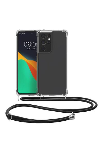 KWmobile Carcasă pentru Samsung Galaxy S21 Ultra, silicon, transparentă, 57725.03