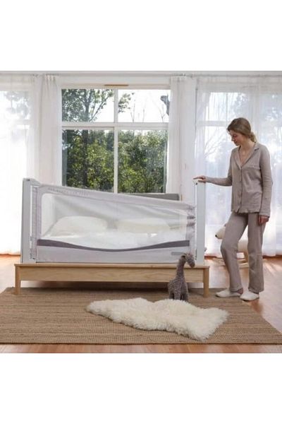 Chock chick Premium Bed Side Protection Xxl Adjustable Height, 81-96 Cm, 150 Cm