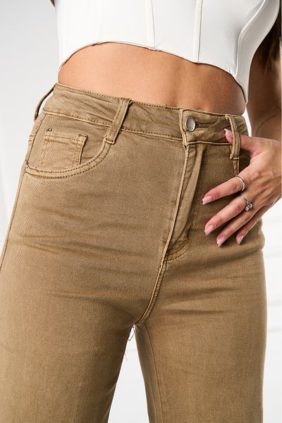 Joana Women's Regular Fit Jeans Kaki Elza