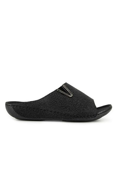 Muya Mena 32219-581 Heel Gel Anatomical Sole Women's Slippers Full Black 36-40