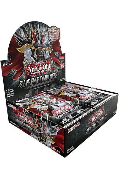 KONAMI YGO TCG: حزمة معزز الظلام الأعلى (قطعة واحدة متنوعة)