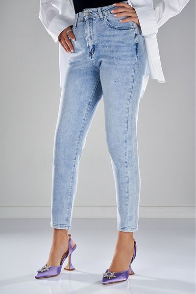 Joana Blugi Dam Skinny Fit Albastri Biana