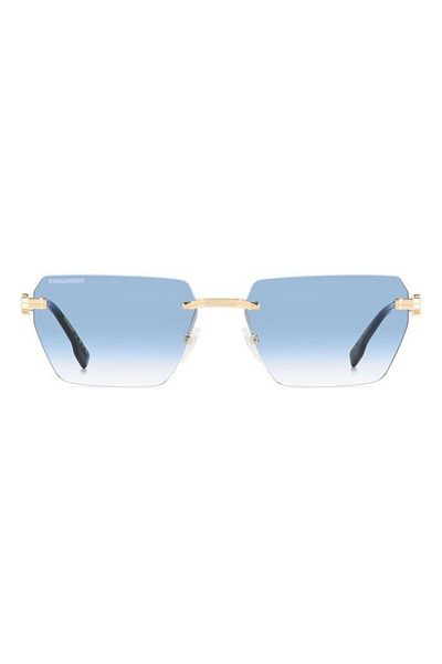 DSquared2 D2 0102/S-Lks-Gold Unisex Sunglasses