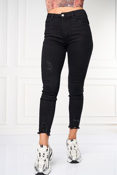 Joana Women's Jeans Skinny Fit Black Janye