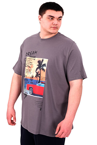 ModeXL Чоловіча футболка великого розміру Mode XL Palm Dream U25026