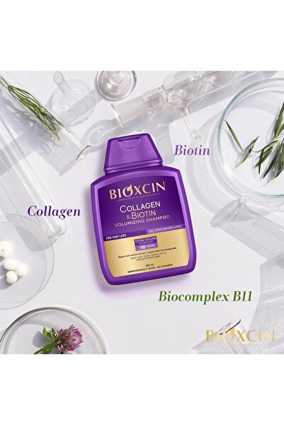 Bioxcin Collagen Biotin Şampuan 300ml + Keratin Argan Şampuan 300ml