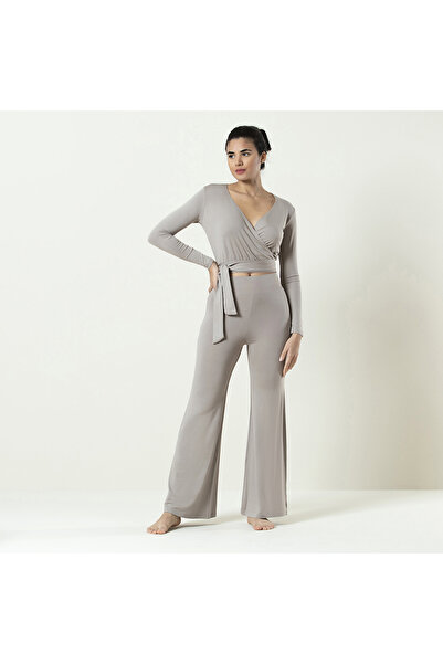 Chakra Bol Kesim Pantolon Vizon