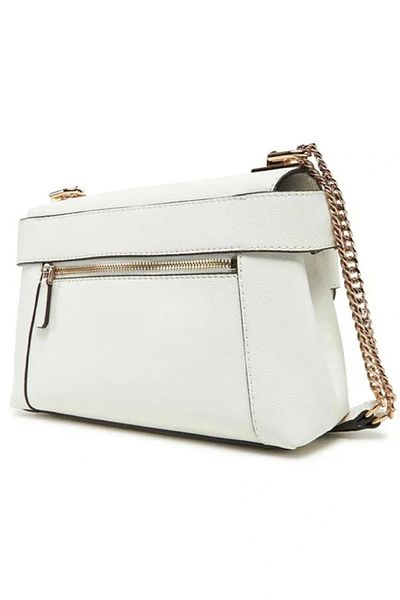 Guess Anadela Convertible Xbody Flap Women's White Crossbody Bag Hwbg9633210-Whı