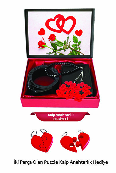 expreshediye Erkek Sevgili Hediye, Kemer Cüzdan Tesbih Seti