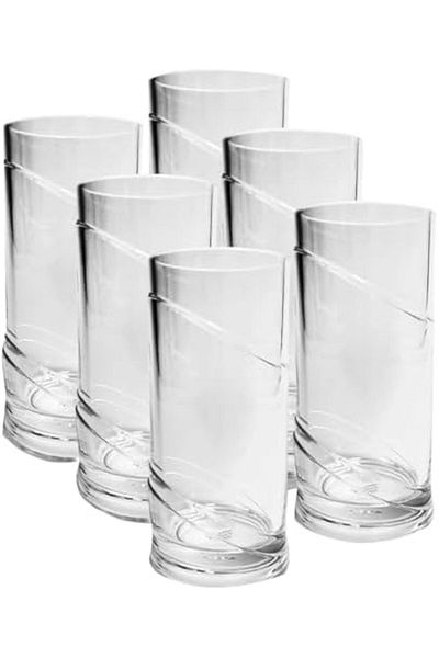 ALSAIF Azad Tilted Glass, 250 ml Capacity