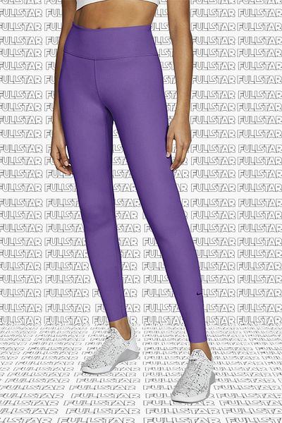 Nike Ένα Luxe Mor Tigh Fit Laser Kesim Yumuşak Toparlayıcı Tayt