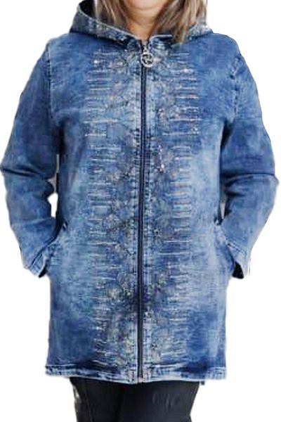 Trieste 5565 Trieste Stone Denim Jacket