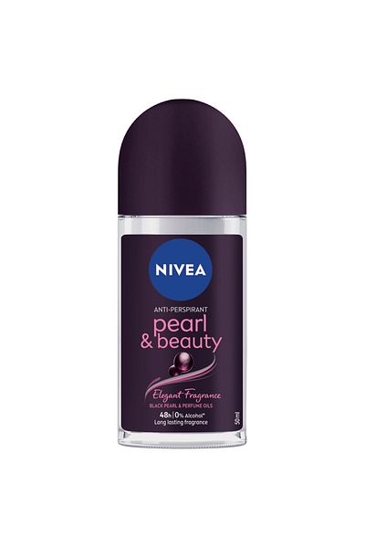 NIVEA Antiperspirant Roll-on for Women Pearl & Beauty Black 50 ml