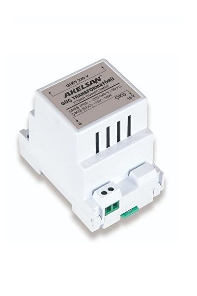 Akelsan Zil Trafosu 15 Volt 15 Watt Raylı Trafo Akelsan