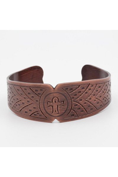 ANTEPSEPETİ Copper Bracelet with Motif
