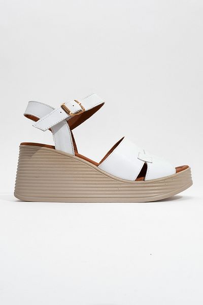 Ataköy Ayakkabı WOMEN'S LEATHER PADDED SOLE SANDALS